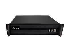 MV43 वाहन COFDM MESH 30 - 50 किमी लंबी दूरी का केंद्रविहीन विशेष नेटवर्क वायरलेस ब्रॉडबैंड रेडियो