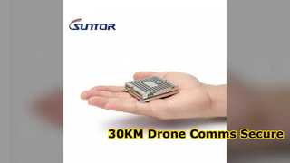 MD30Pro ड्रोन मेश रेडियो 30KM AES एन्क्रिप्टेड