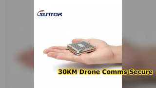 MD30Pro ड्रोन मेश रेडियो 30KM AES एन्क्रिप्टेड