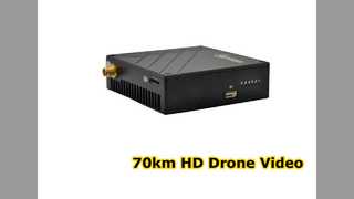 C50HPT UAV वीडियो लिंक 70 किमी एचडी लो लेटेंसी