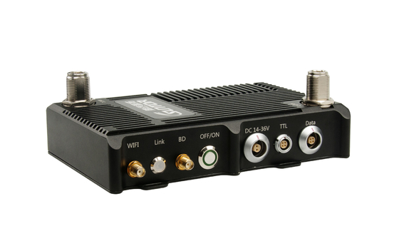 MU33 1.4GHz वायरलेस वीडियो रोबोट यूएवी यूजीवी यूएसवी के लिए मोबाइल एड होक नेटवर्क