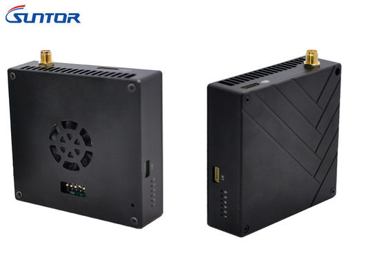 C50HPT भारी लिफ्ट ऑक्टोकॉप्टर ड्रोन वीडियो ट्रांसमीटर उच्च लाभ एंटीना के साथ